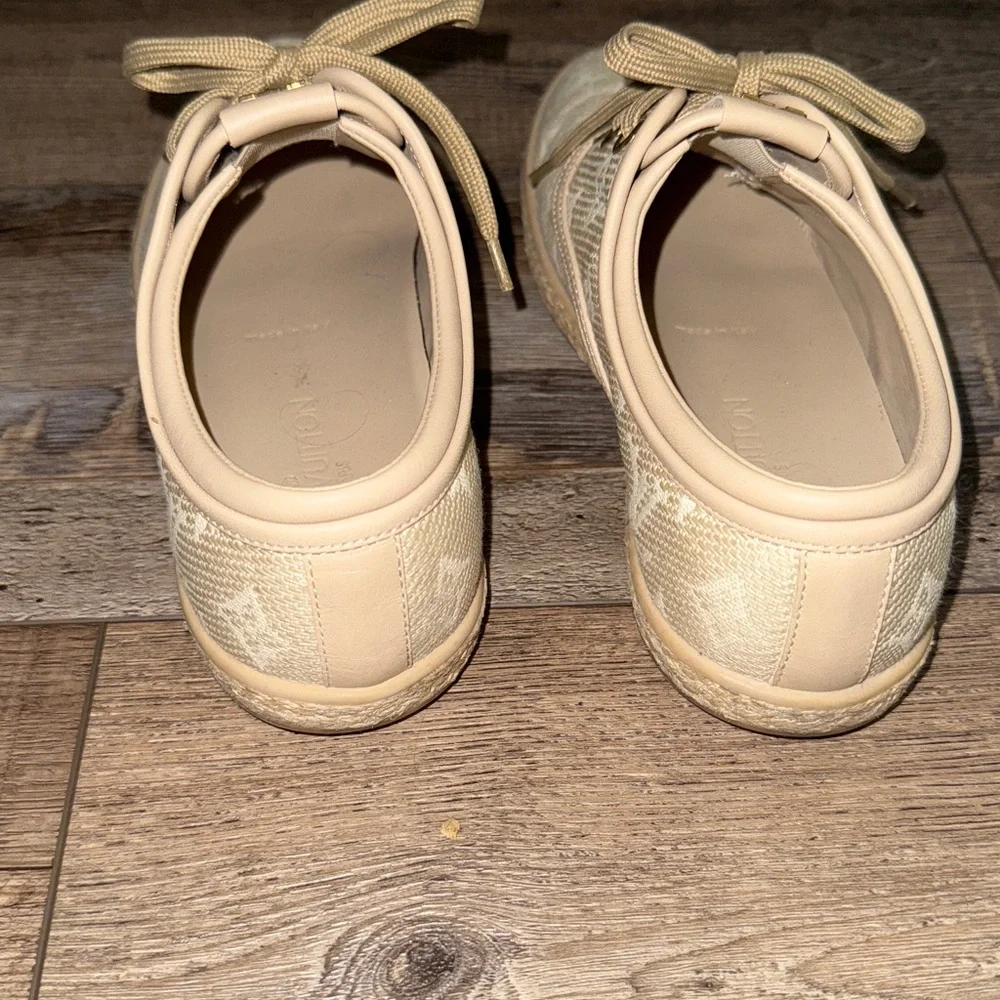 Louis Vuitton Tan Monogram Espadrilles - Picture 2 of 6